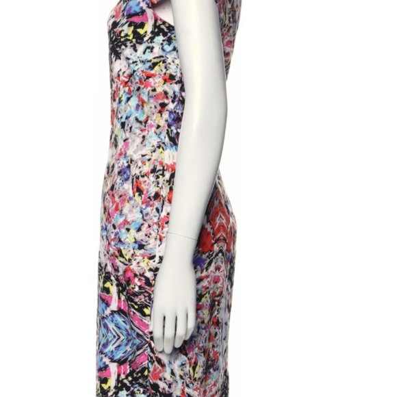 Tahari Printed Bodycon Graphic Dress - Picture 2 of 14